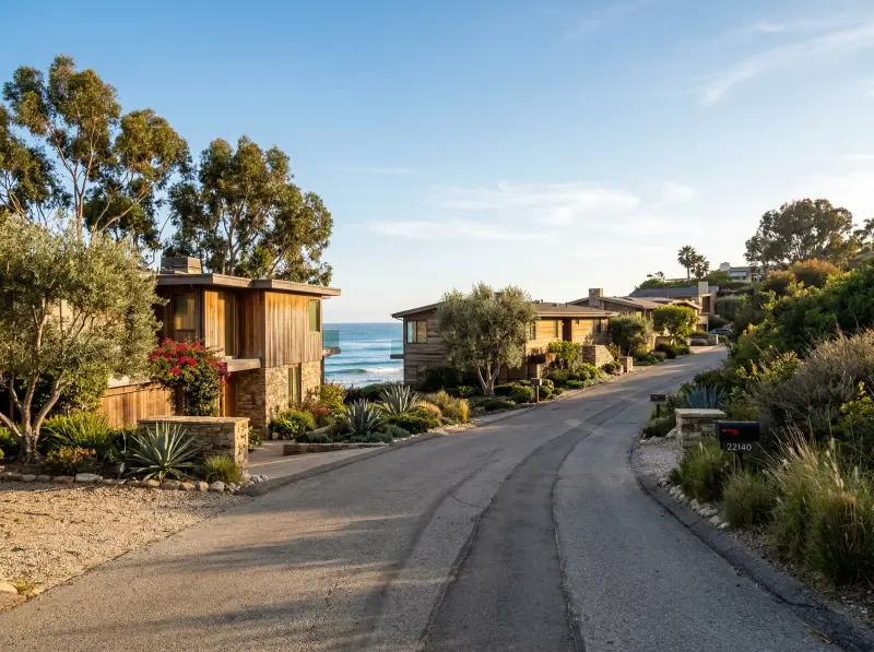 Malibu neighborhood