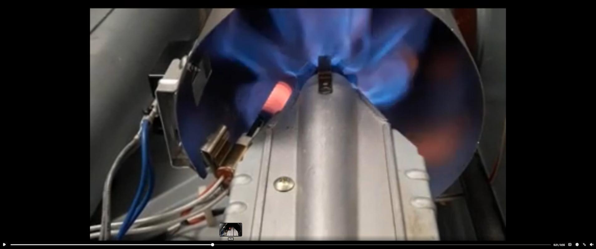 New LG dryer igniter installed