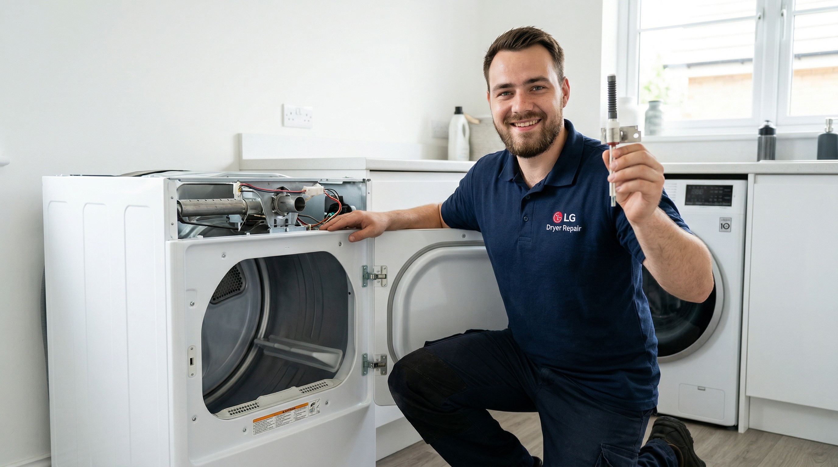 LG dryer igniter replacement technician Los Angeles