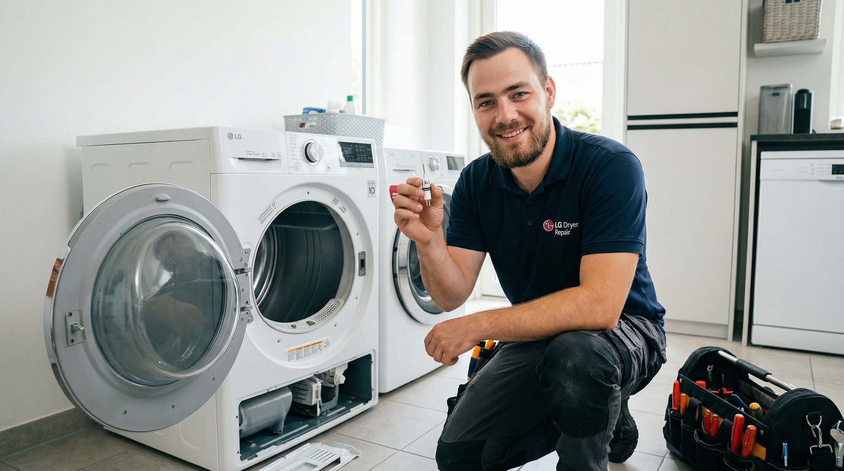 LG dryer thermal fuse replacement technician Los Angeles
